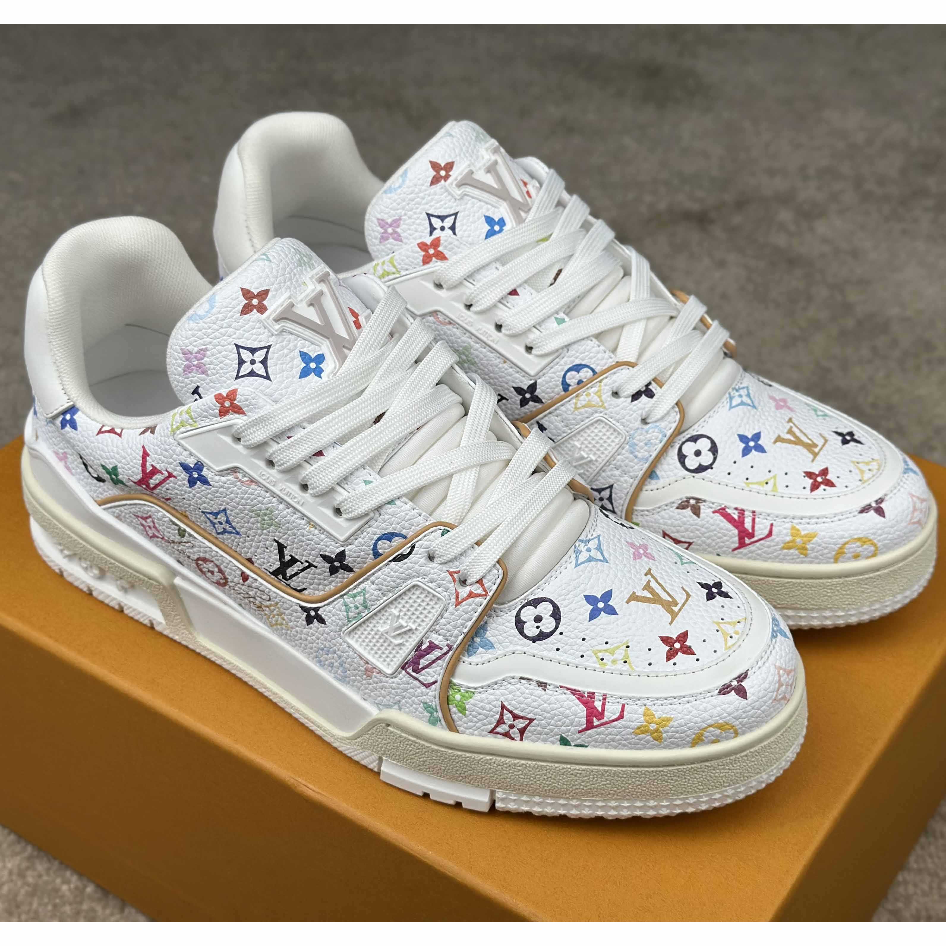 Louis Vuitton LV x TM LV Trainer Sneaker   1AGZDQ - DopestKickz