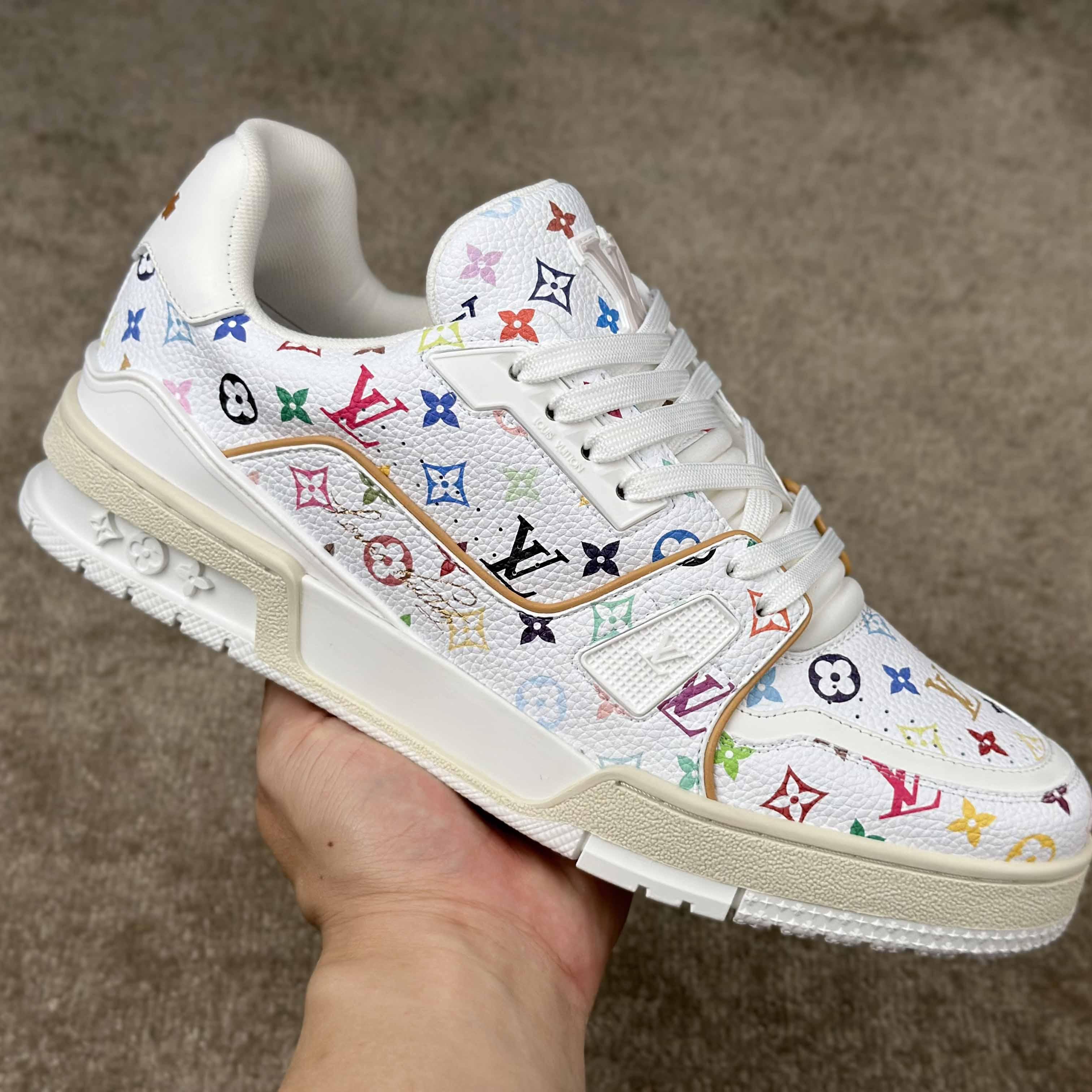 Louis Vuitton LV x TM LV Trainer Sneaker   1AGZDQ - DopestKickz