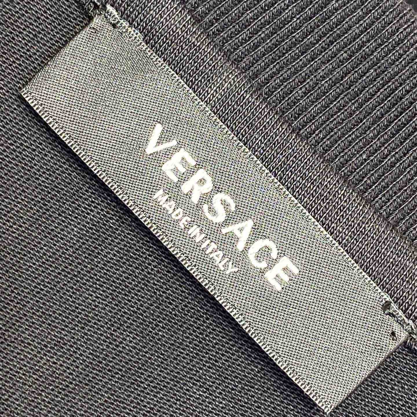 Versace Crystal Starfish Blason T-Shirt Black  - DopestKickz