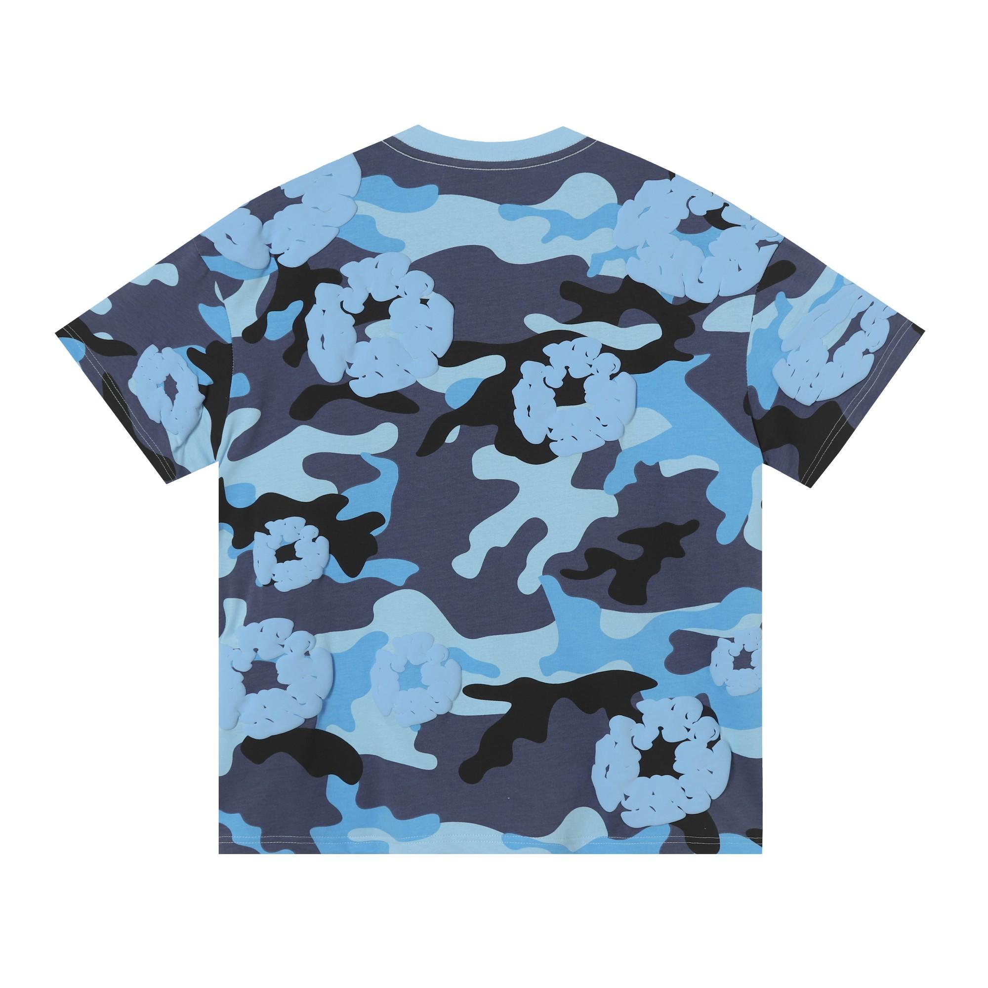 Denim Tears Camo Cotton T-shirt  - DopestKickz