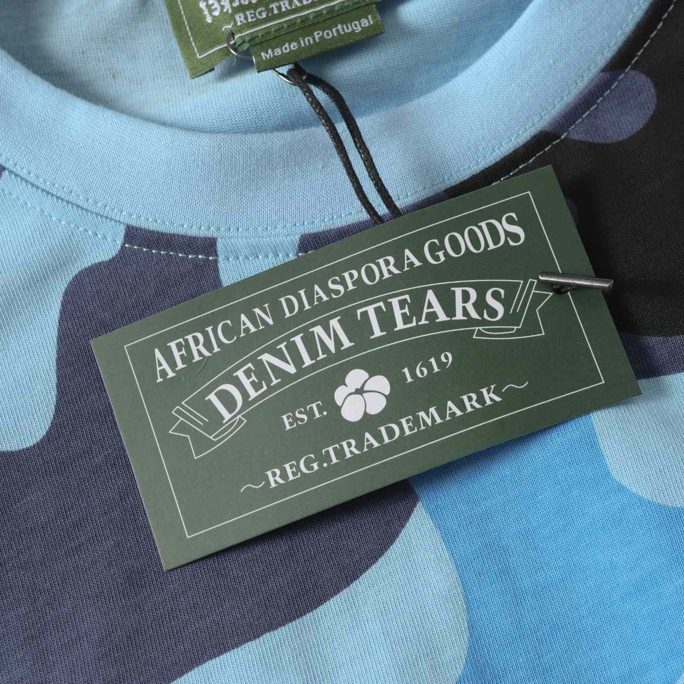 Denim Tears Camo Cotton T-shirt  - DopestKickz