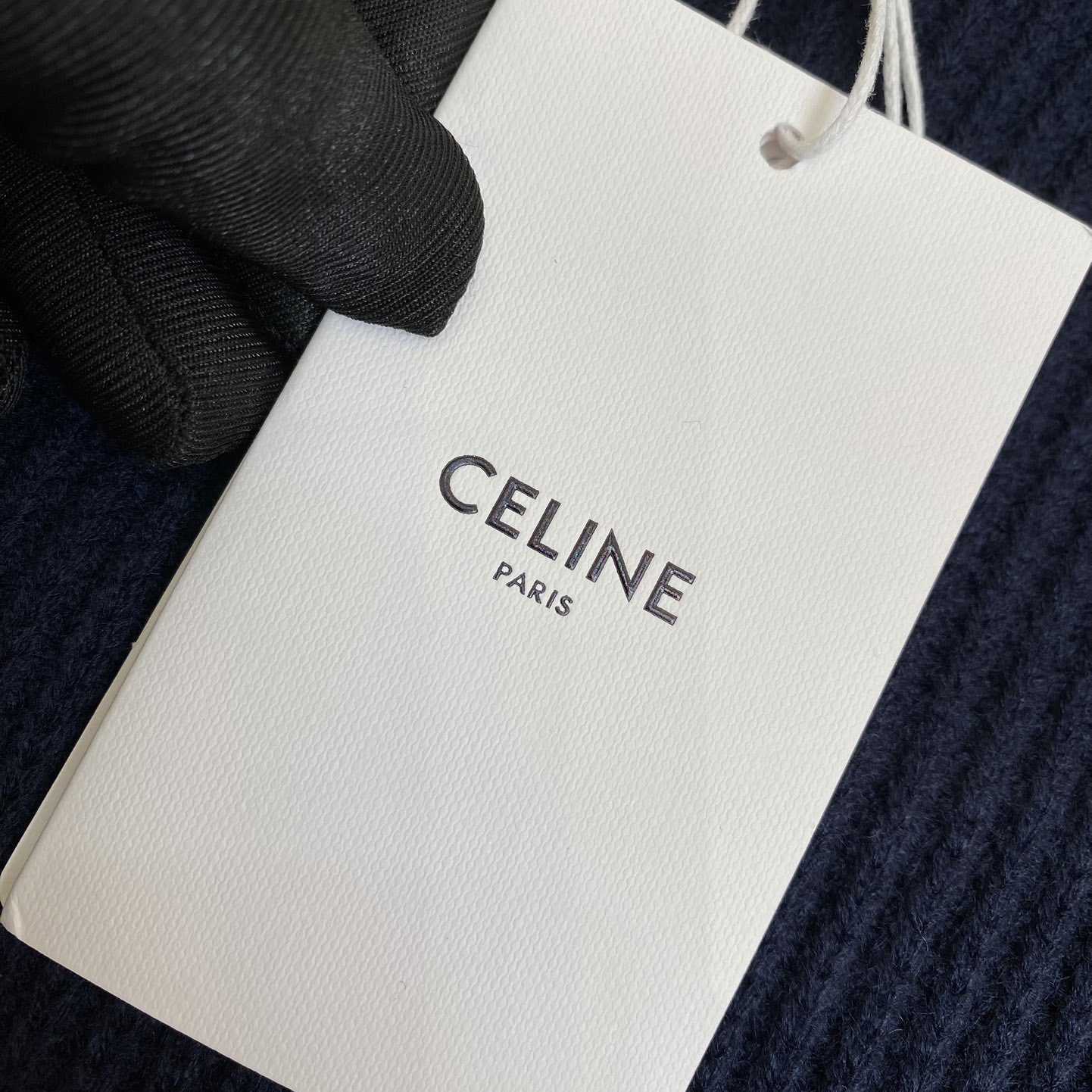 Celine Oversized Sweater In Ribbed Wool - DopestKickz