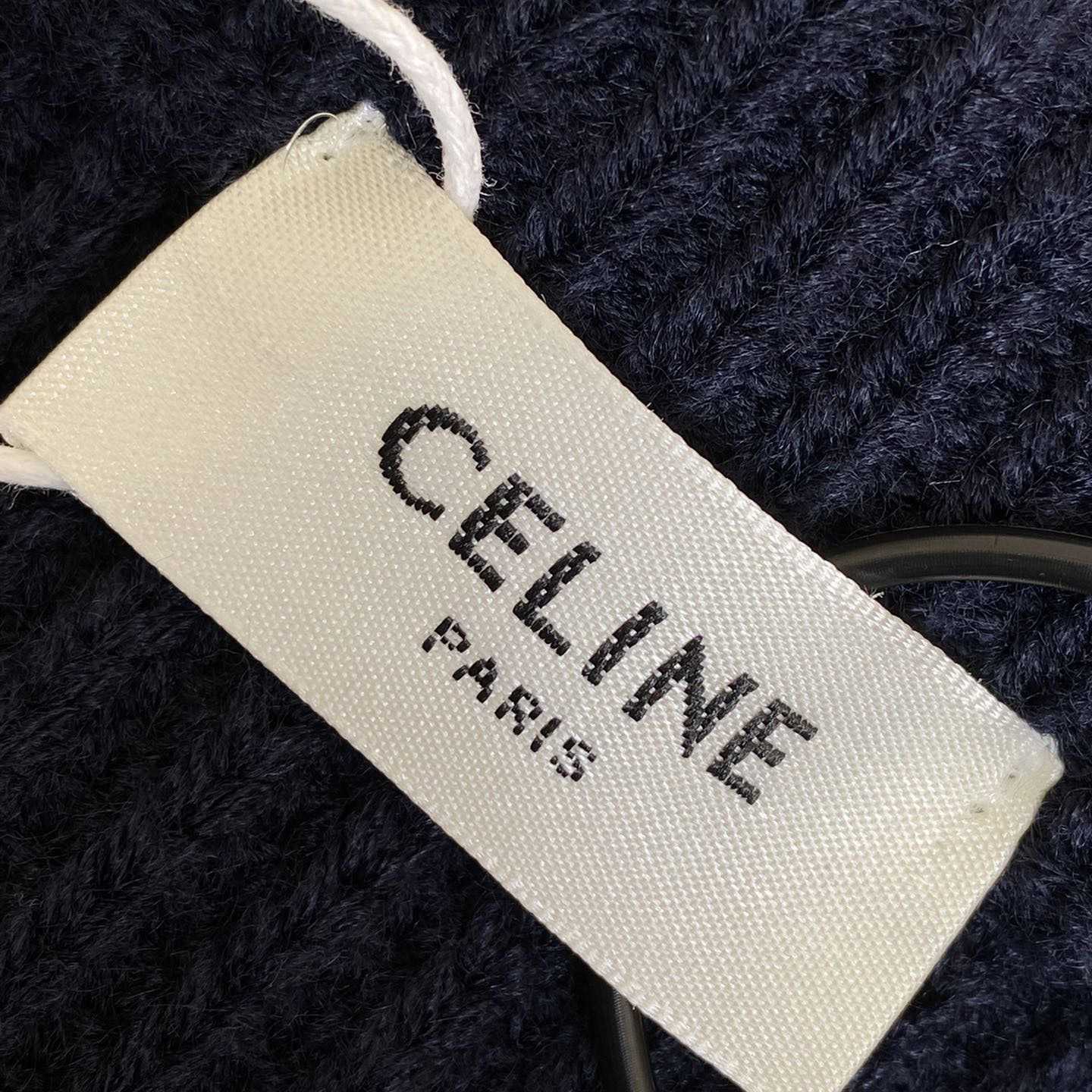 Celine Oversized Sweater In Ribbed Wool - DopestKickz