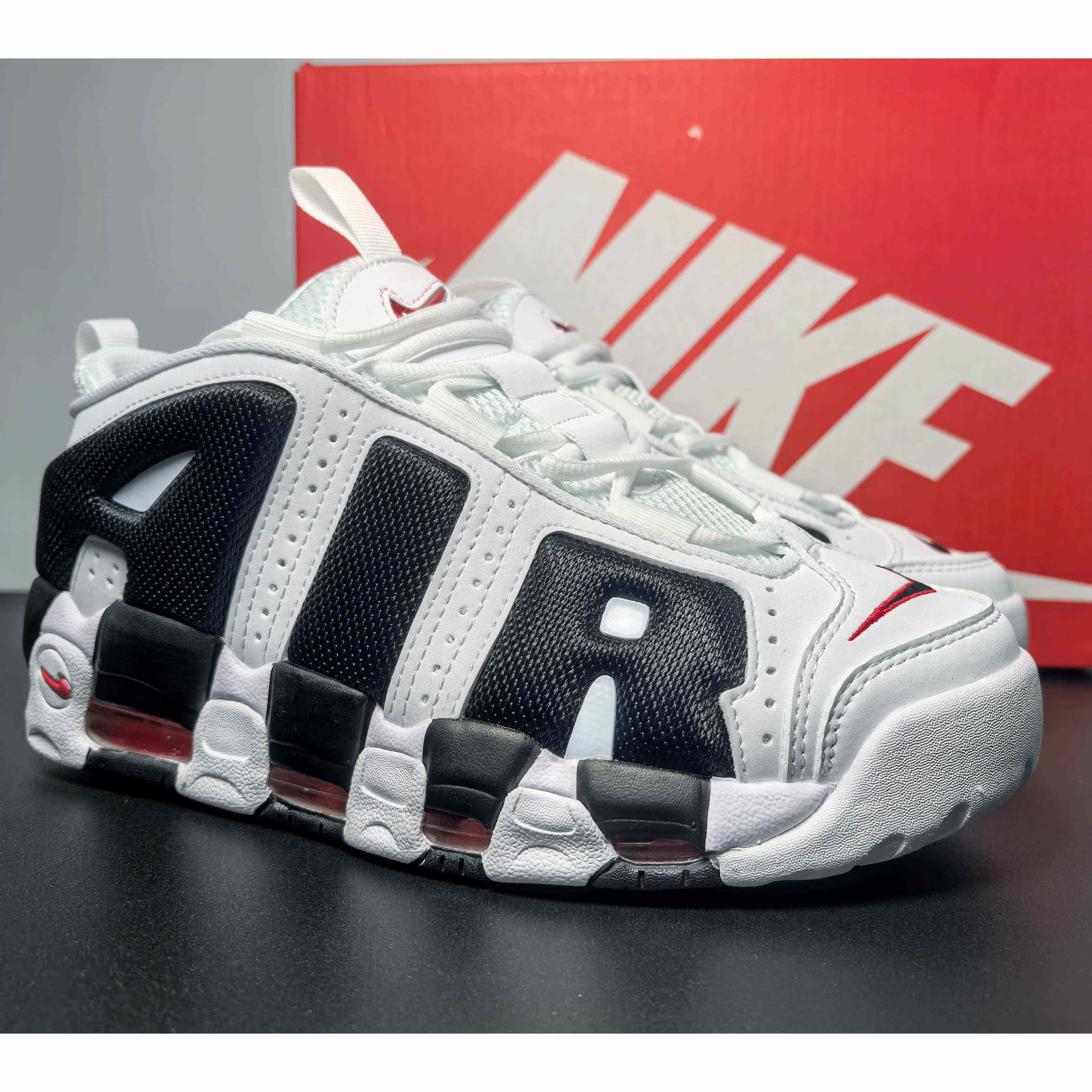 Nike Air More Uptempo Low  Sneakers     FZ3055-105 - DopestKickz