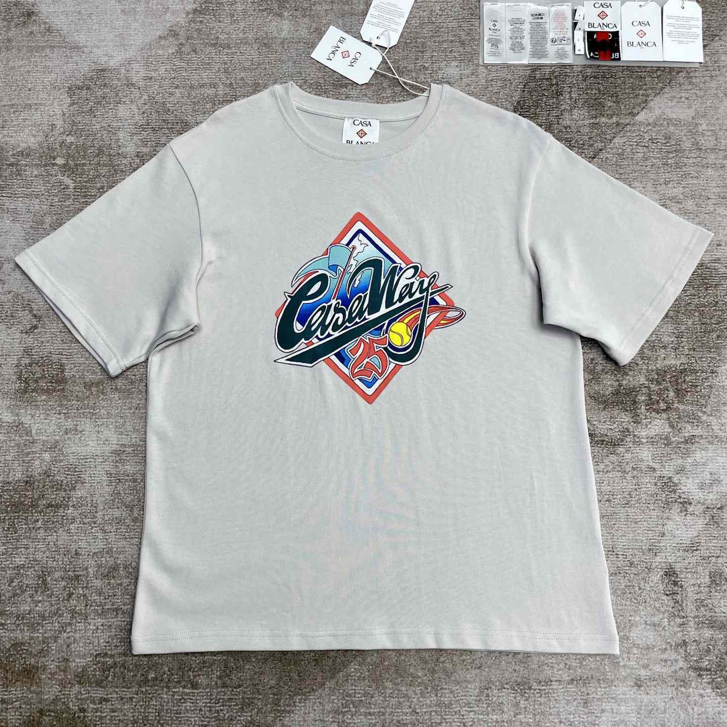 Casablanca Casa Way World Series Printed Tee  C1005 - DopestKickz