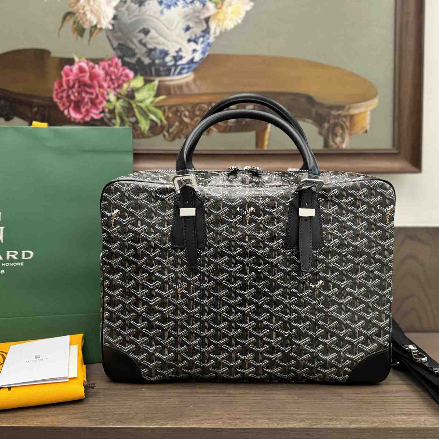 Goyard Ambassade MM Document Case - DopestKickz