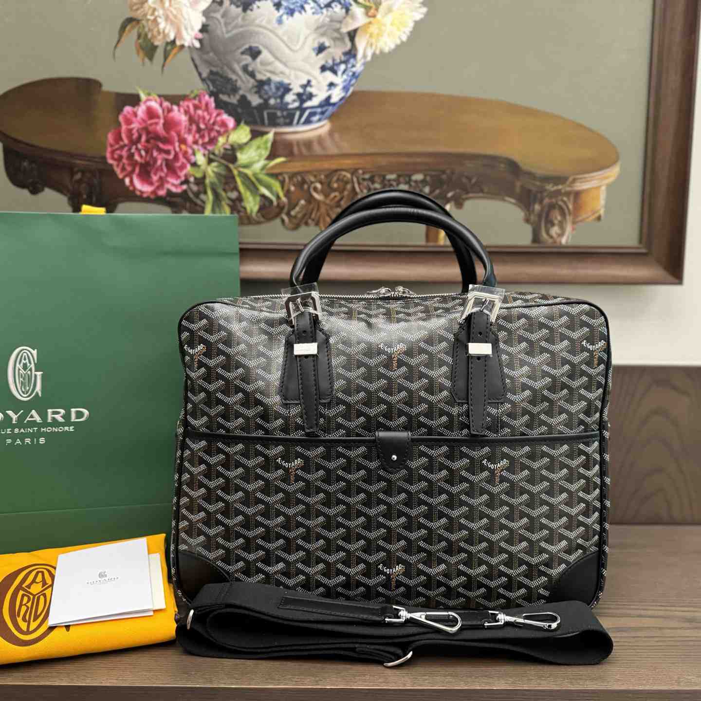 Goyard Ambassade MM Document Case - DopestKickz