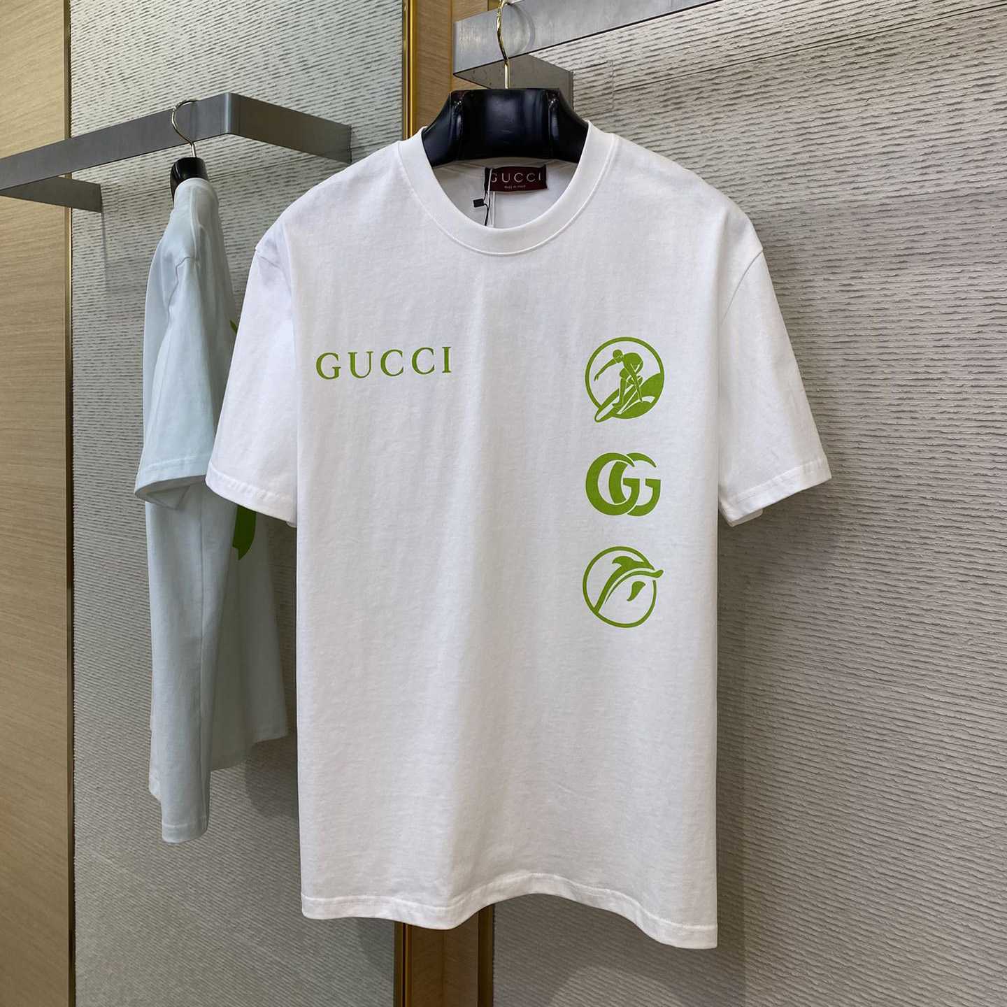 Gucci Printed Cotton Jersey T-shirt - DopestKickz