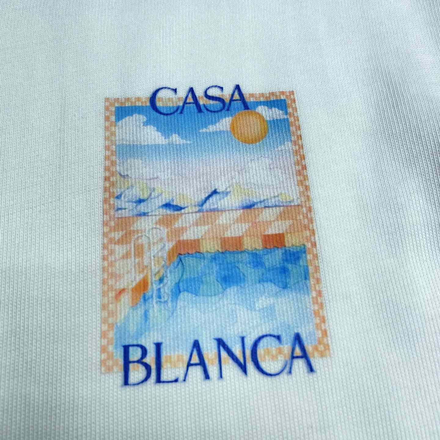 Casablanca Surreal Pool T-shirt   C968 - DopestKickz