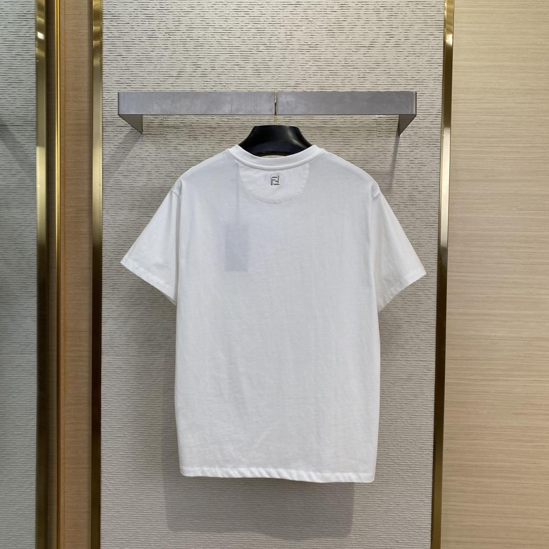 Fendi Silvia And The Baguette T-Shirt - DopestKickz