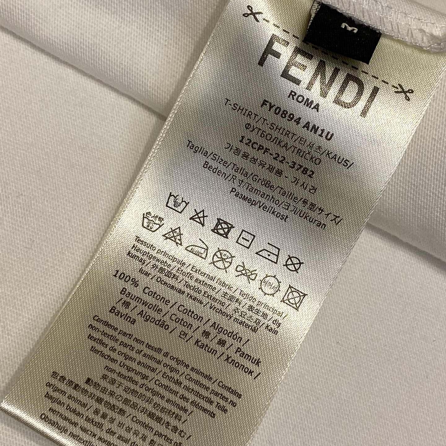 Fendi Silvia And The Baguette T-Shirt - DopestKickz