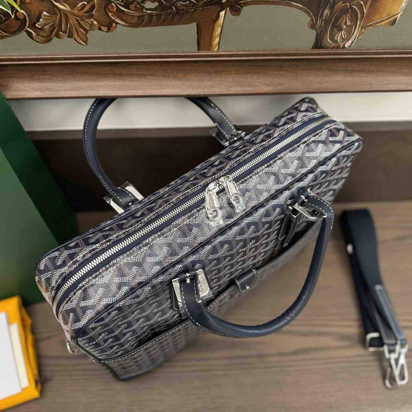 Goyard Ambassade MM Document Case - DopestKickz