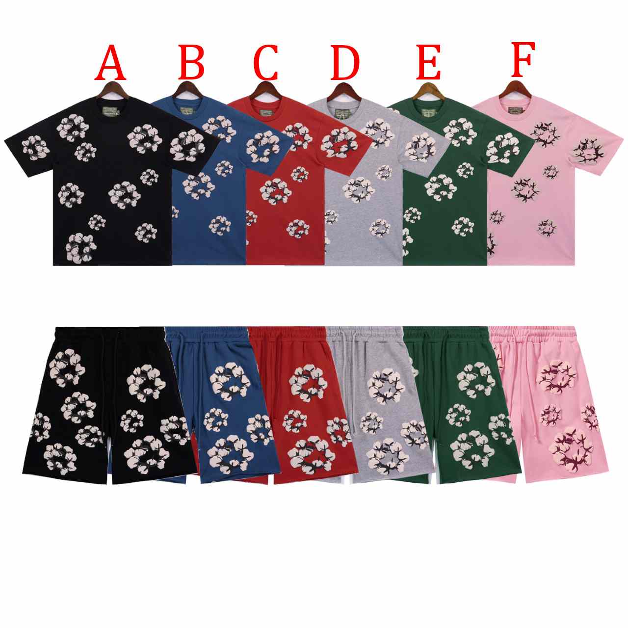 Denim Tears Cactus Tears Wreath Sweatsuit - DopestKickz