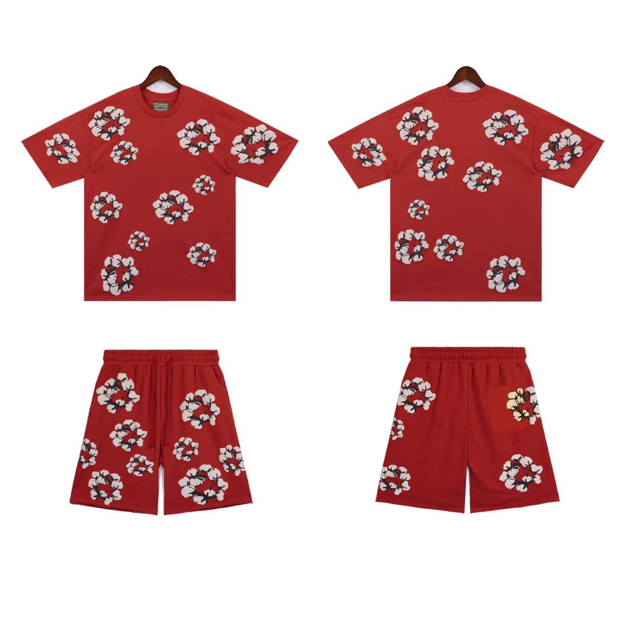 Denim Tears Cactus Tears Wreath Sweatsuit - DopestKickz