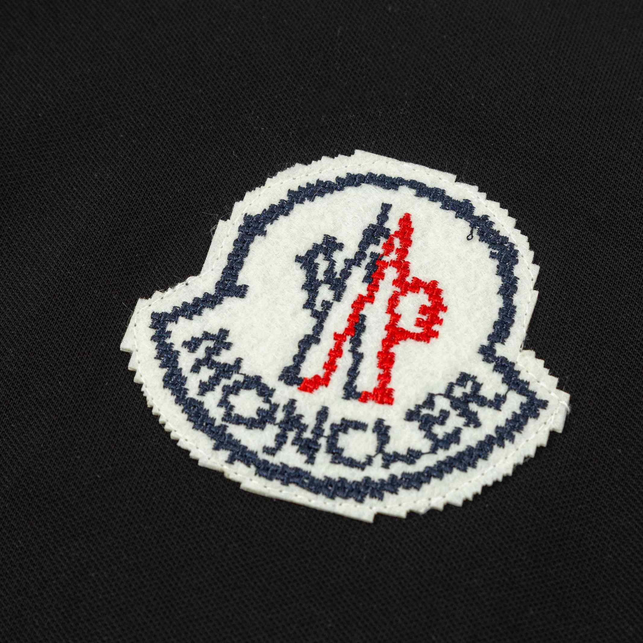 Moncler Logo Cotton Polo Shirts - DopestKickz