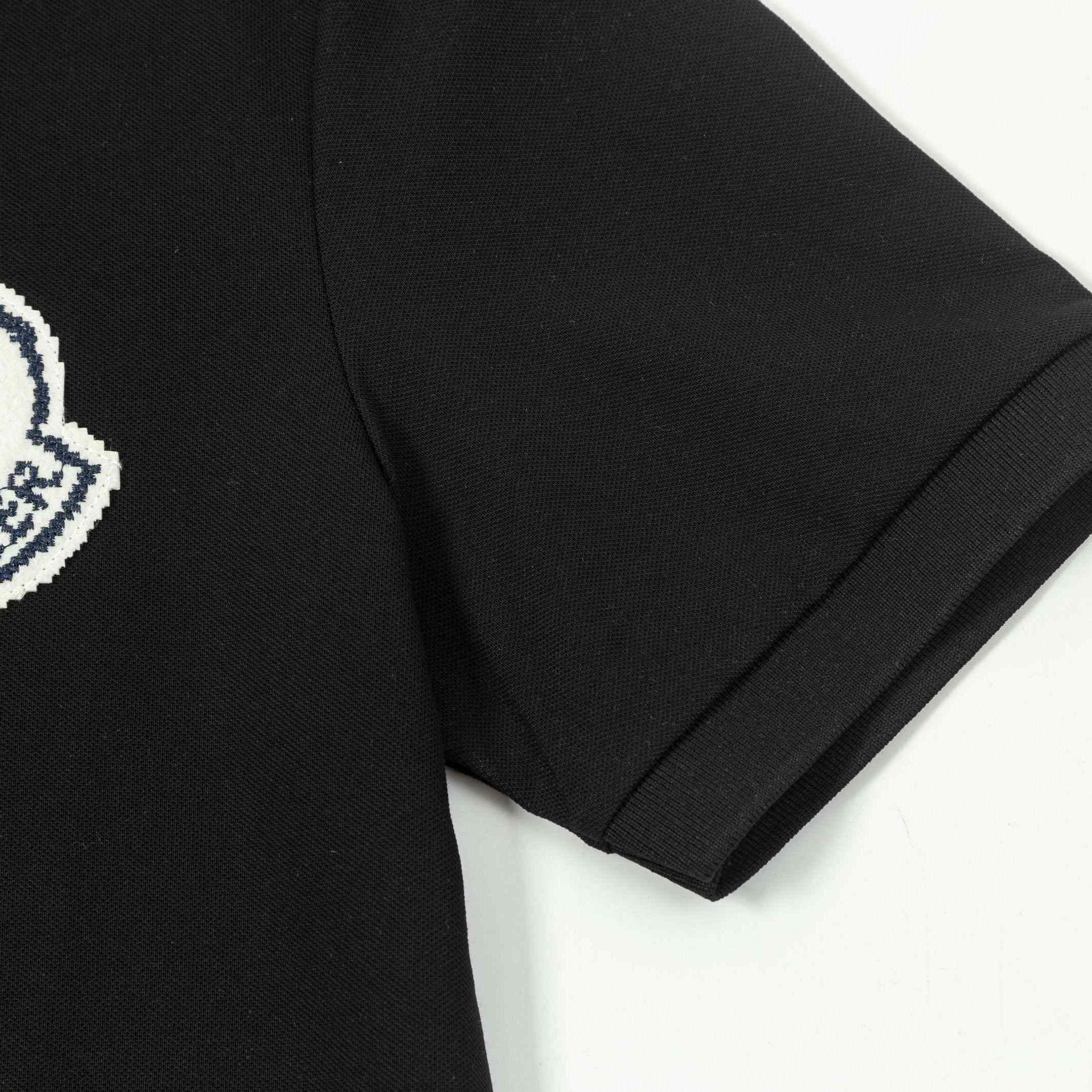 Moncler Logo Cotton Polo Shirts - DopestKickz