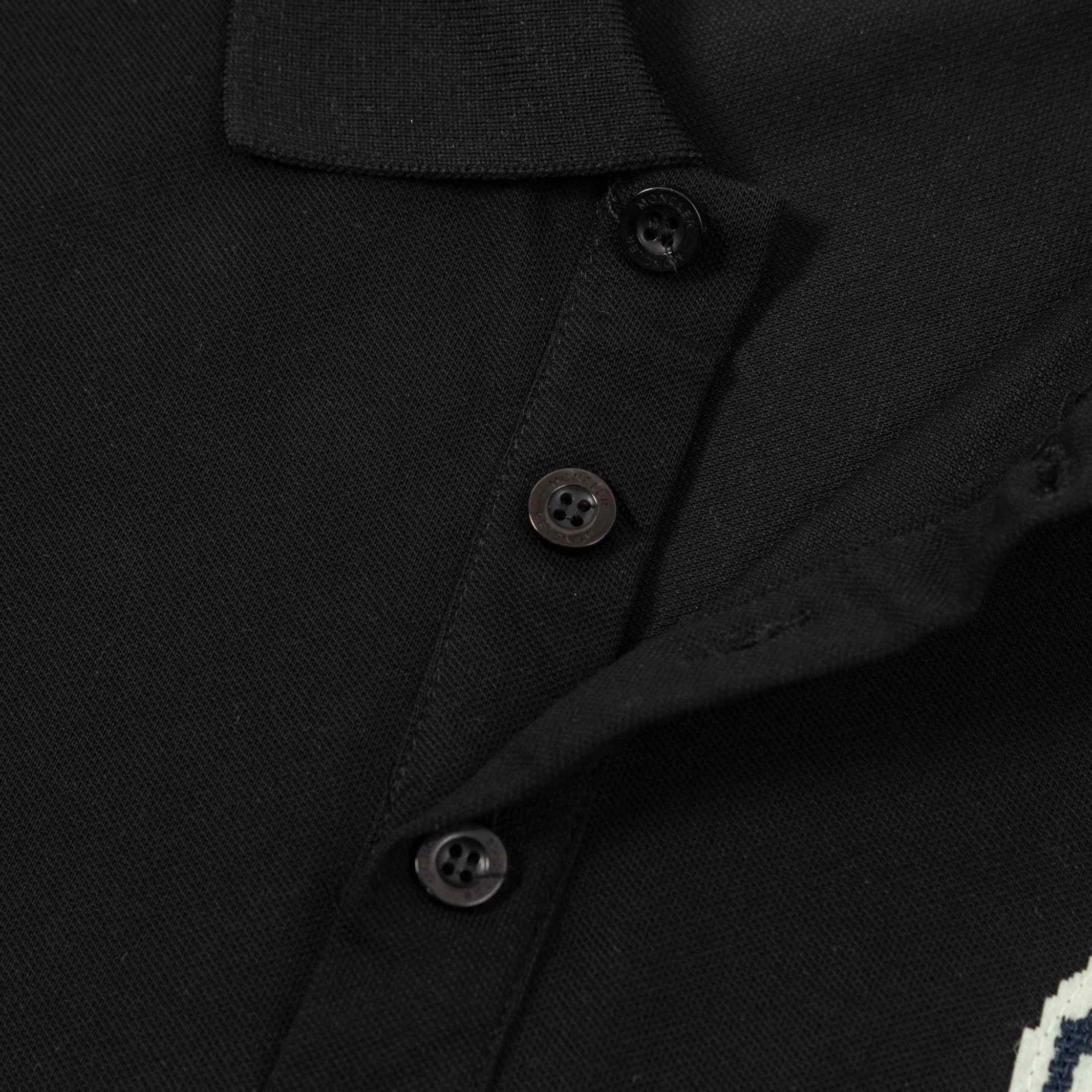 Moncler Logo Cotton Polo Shirts - DopestKickz