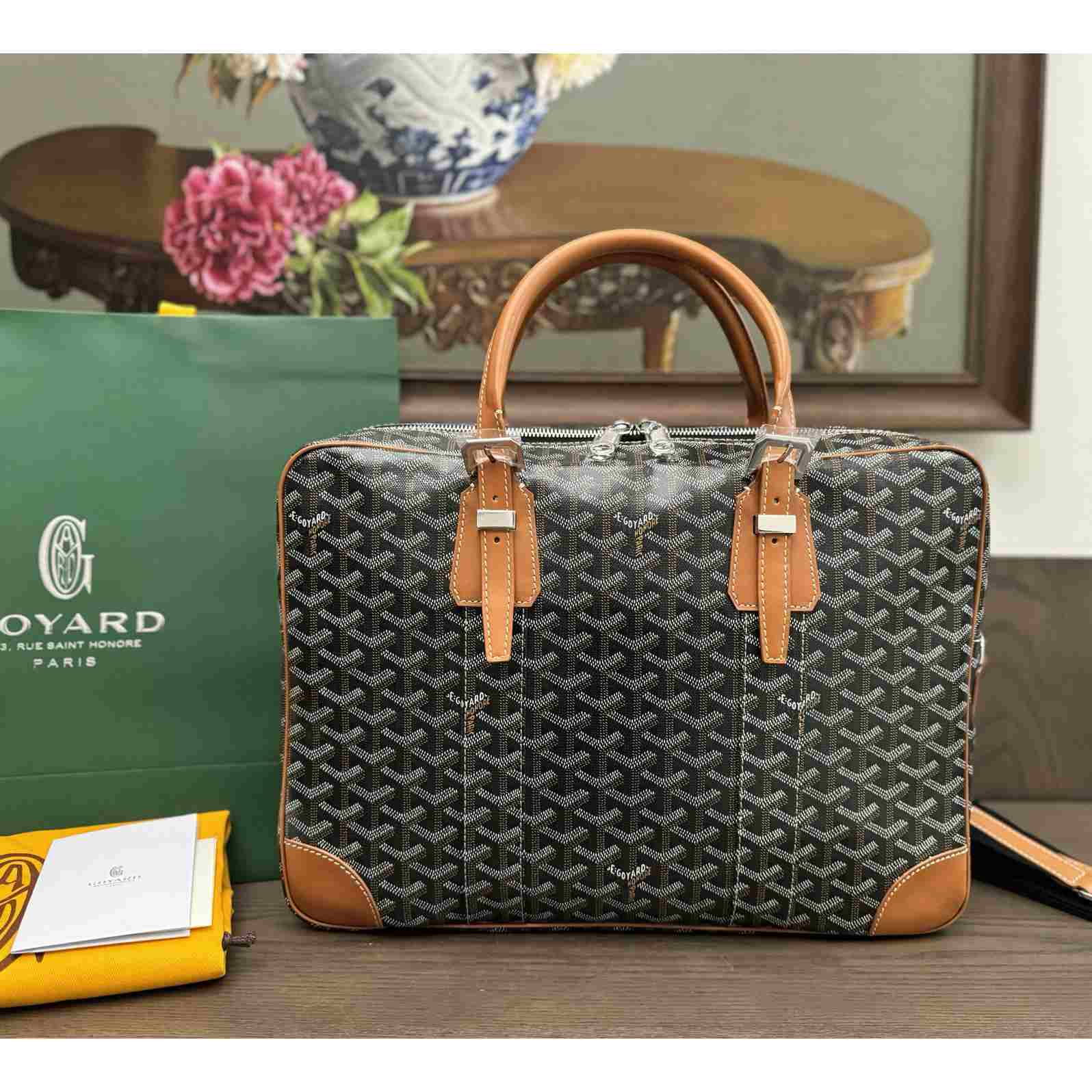 Goyard Ambassade MM Document Case - DopestKickz
