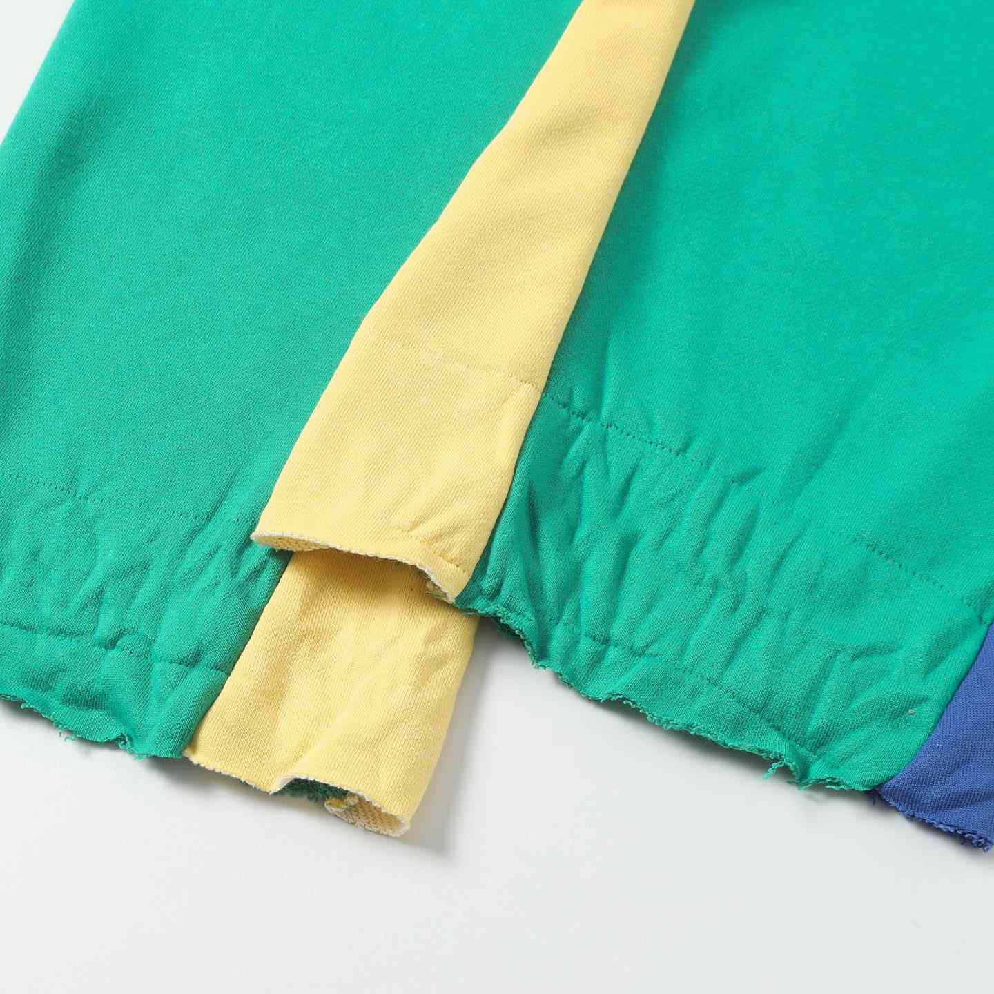 Gallery Dept. Flared Denim-Panelled Logo-Print Cotton-Jersey Sweatpants - DopestKickz