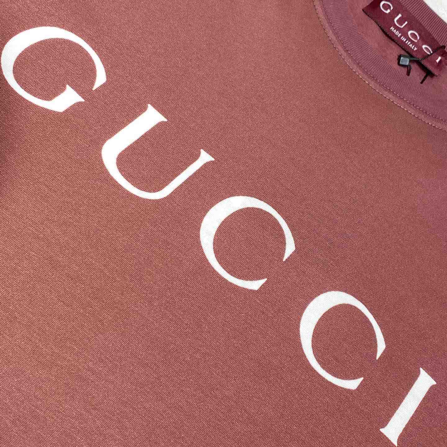 Gucci Cotton Jersey T-shirt With Print - DopestKickz