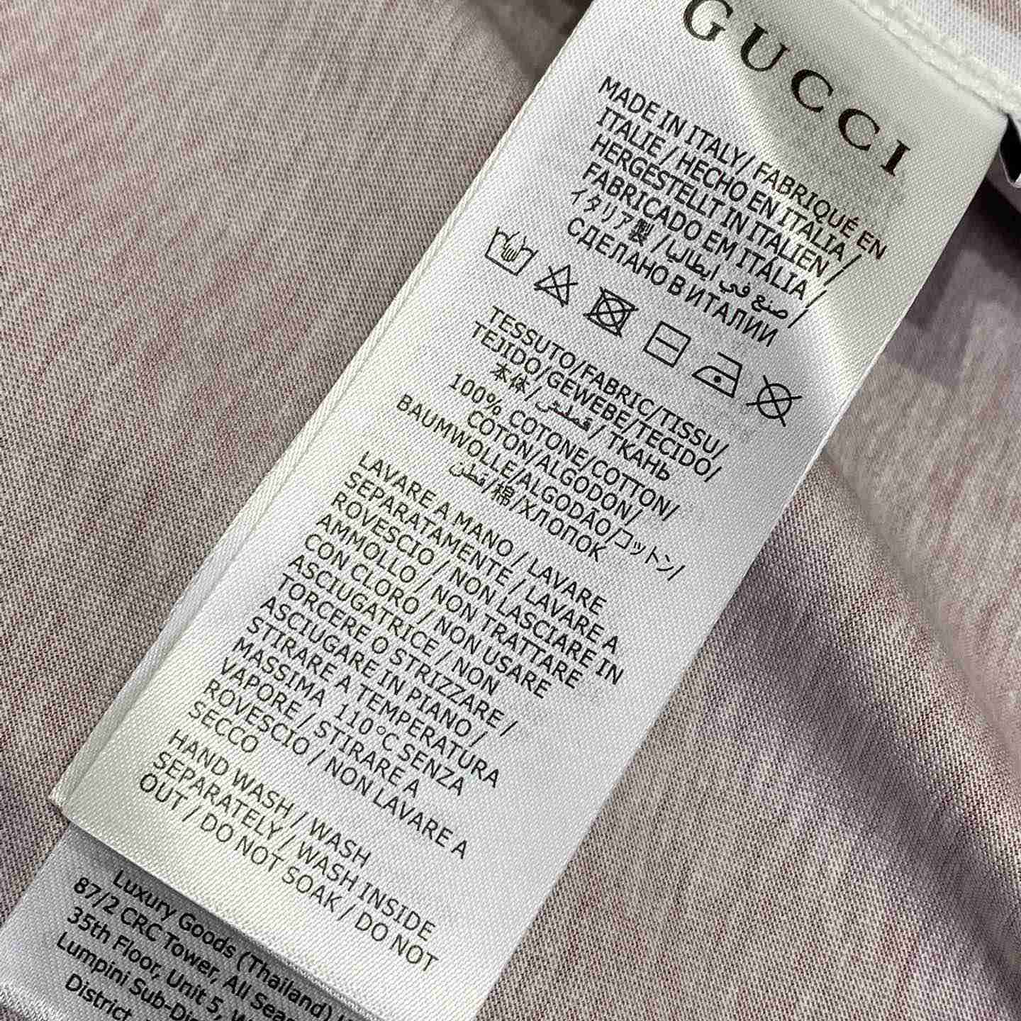 Gucci Cotton Jersey T-shirt With Print - DopestKickz