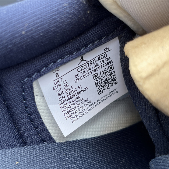 Air Jordan 1 Low “Obsidian” Sneaker   CZ0790-400  - DopestKickz