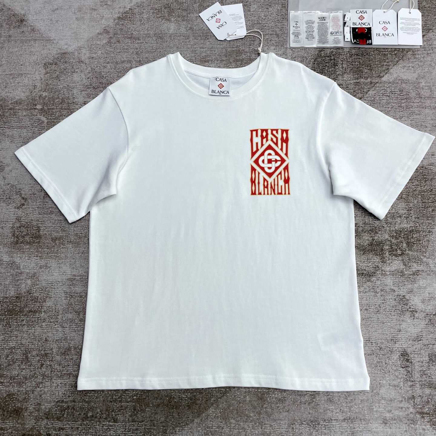 Casablanca Gothic Logo T-Shirt   C975 - DopestKickz