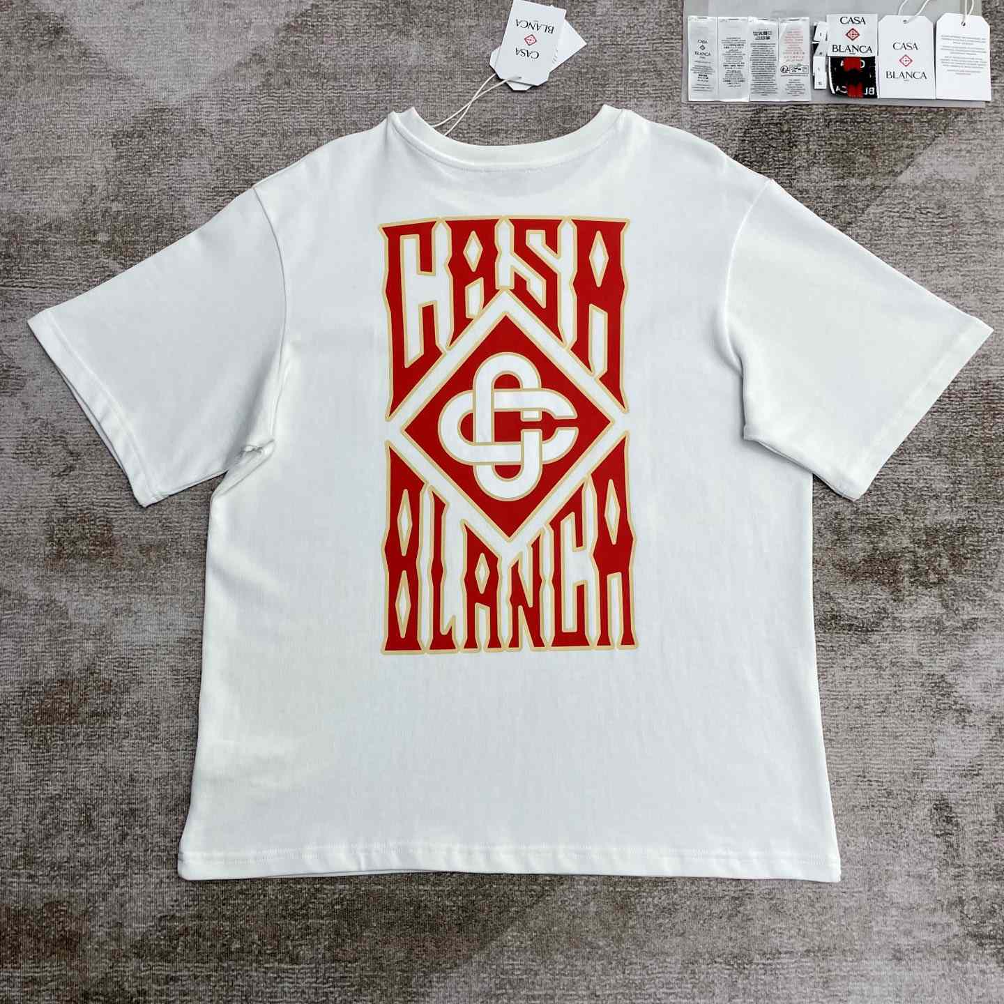 Casablanca Gothic Logo T-Shirt   C975 - DopestKickz