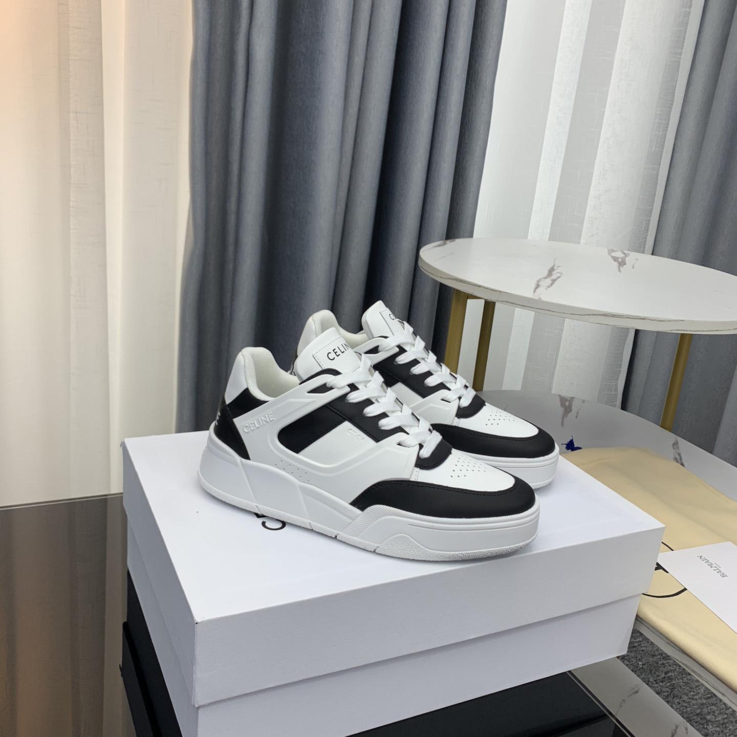 Celine Trainer CT-07 Low Lace-up Sneaker In Calfskin - DopestKickz