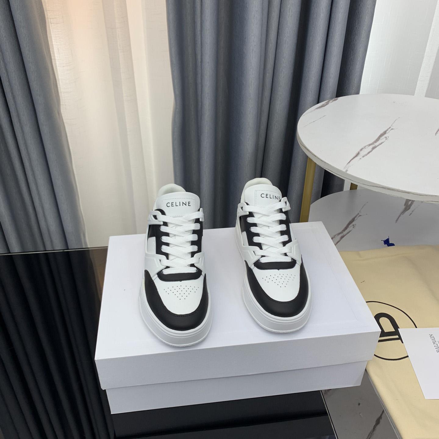 Celine Trainer CT-07 Low Lace-up Sneaker In Calfskin - DopestKickz