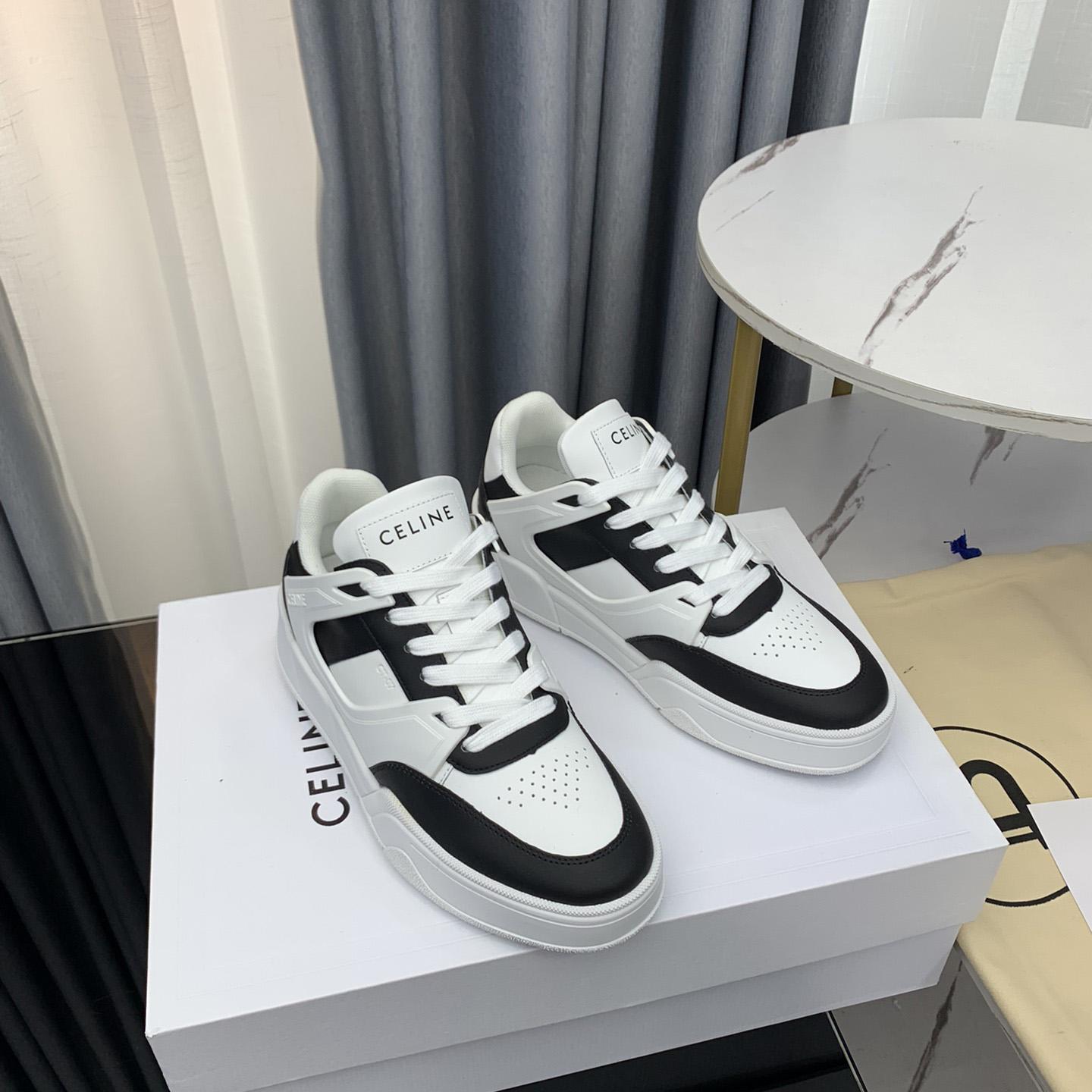 Celine Trainer CT-07 Low Lace-up Sneaker In Calfskin - DopestKickz