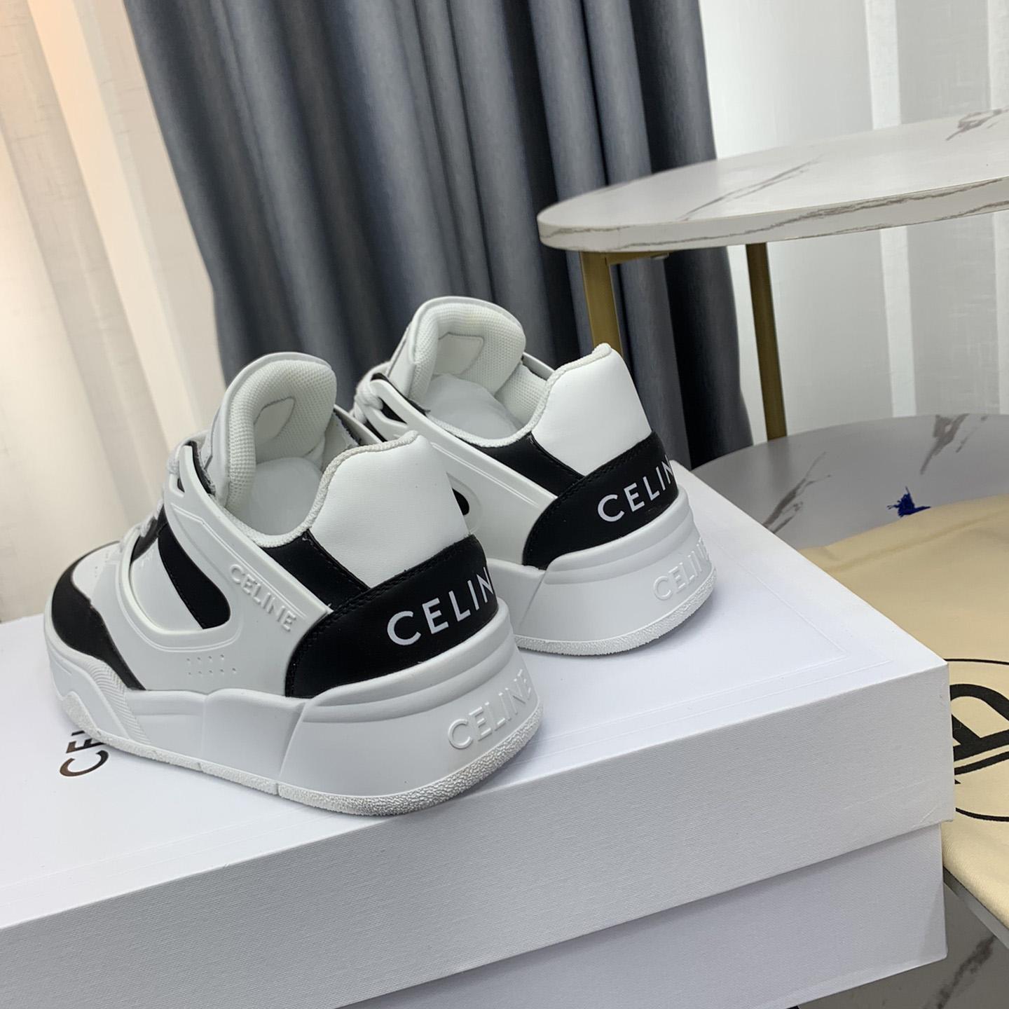 Celine Trainer CT-07 Low Lace-up Sneaker In Calfskin - DopestKickz