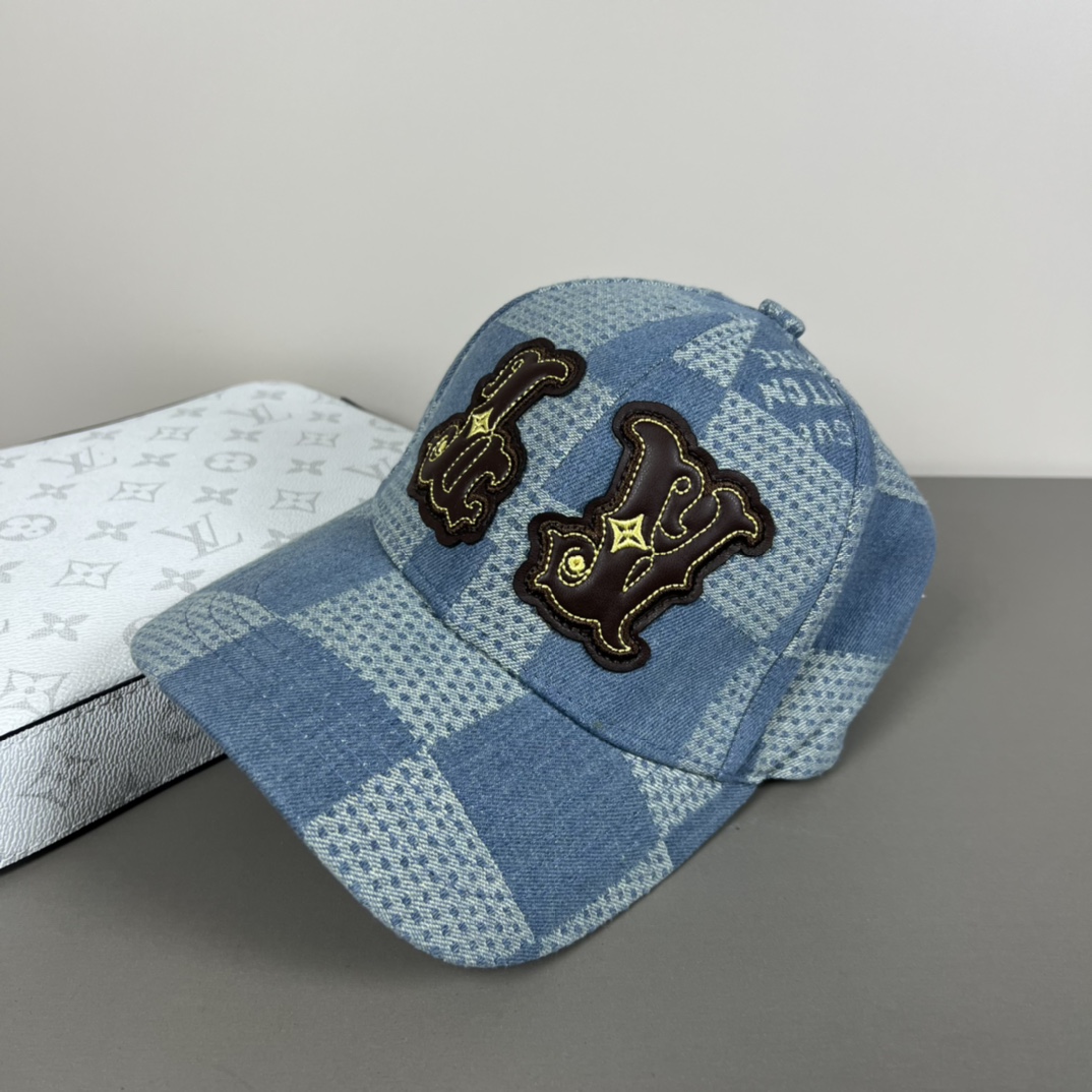 Louis Vuitton Washed 3D Cap  - DopestKickz