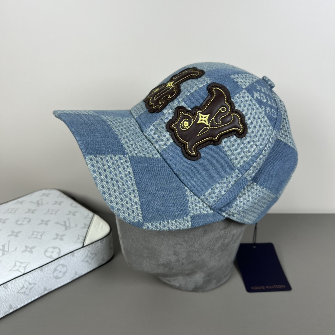 Louis Vuitton Washed 3D Cap  - DopestKickz