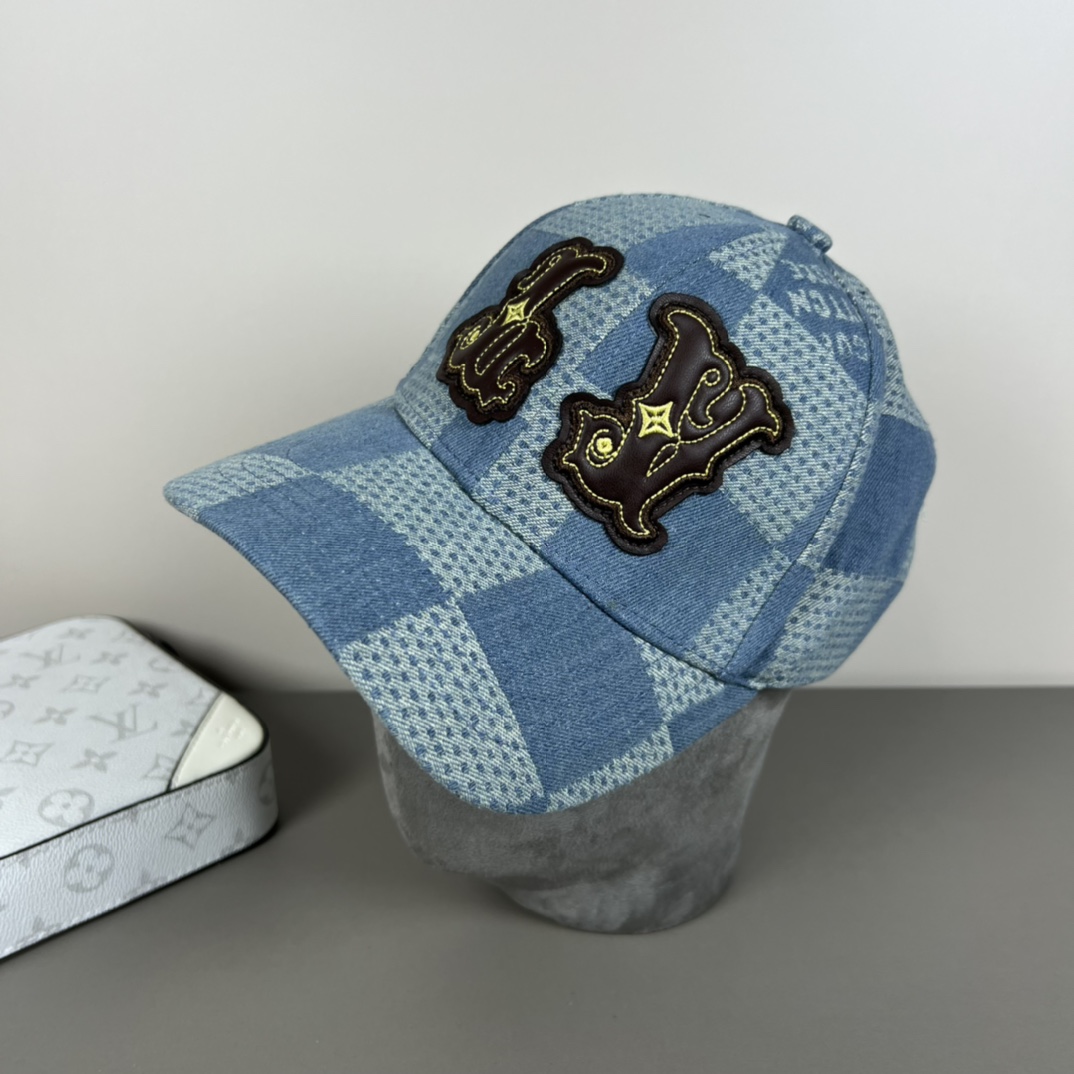 Louis Vuitton Washed 3D Cap  - DopestKickz