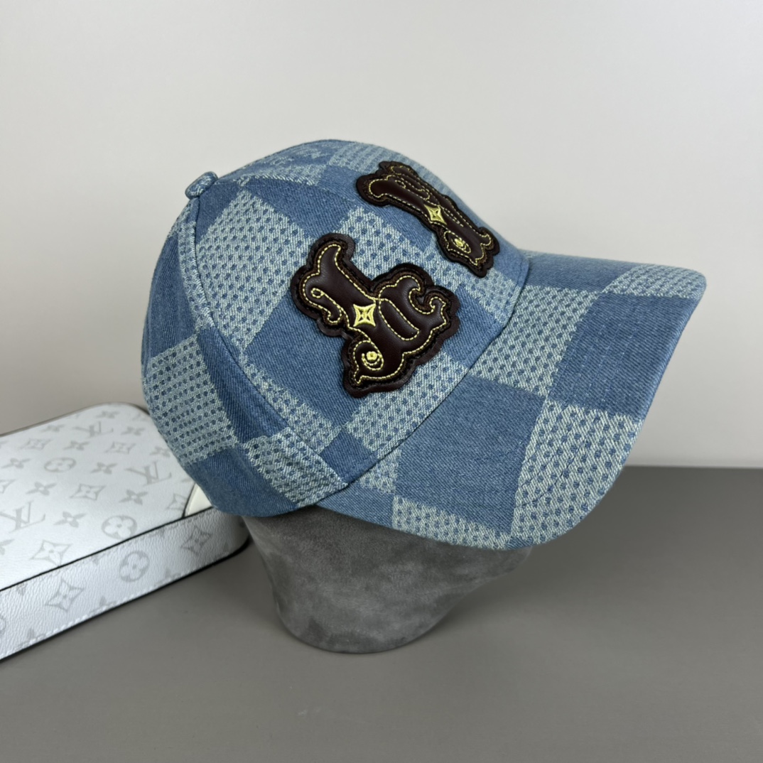 Louis Vuitton Washed 3D Cap  - DopestKickz