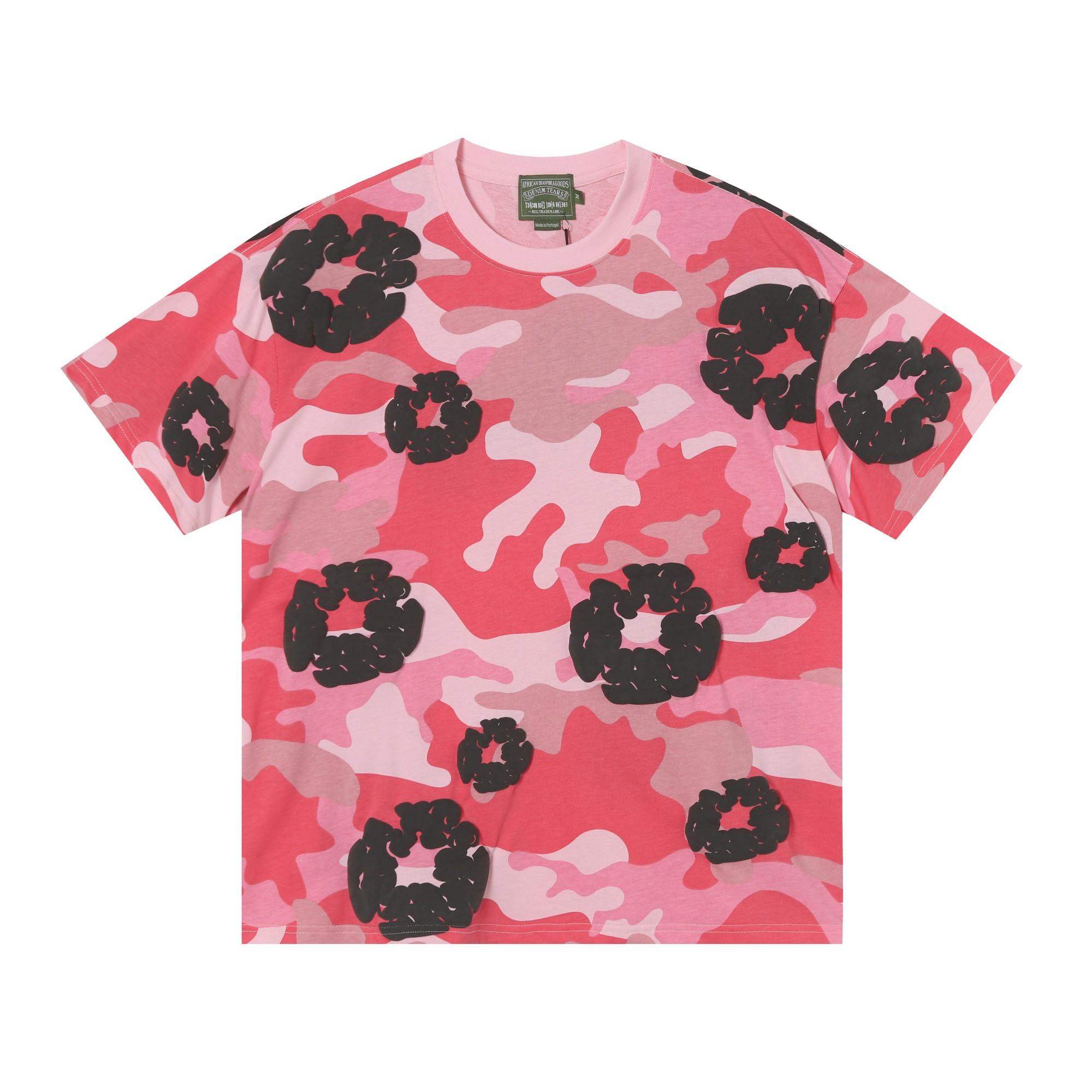 Denim Tears Camo Cotton T-shirt  - DopestKickz
