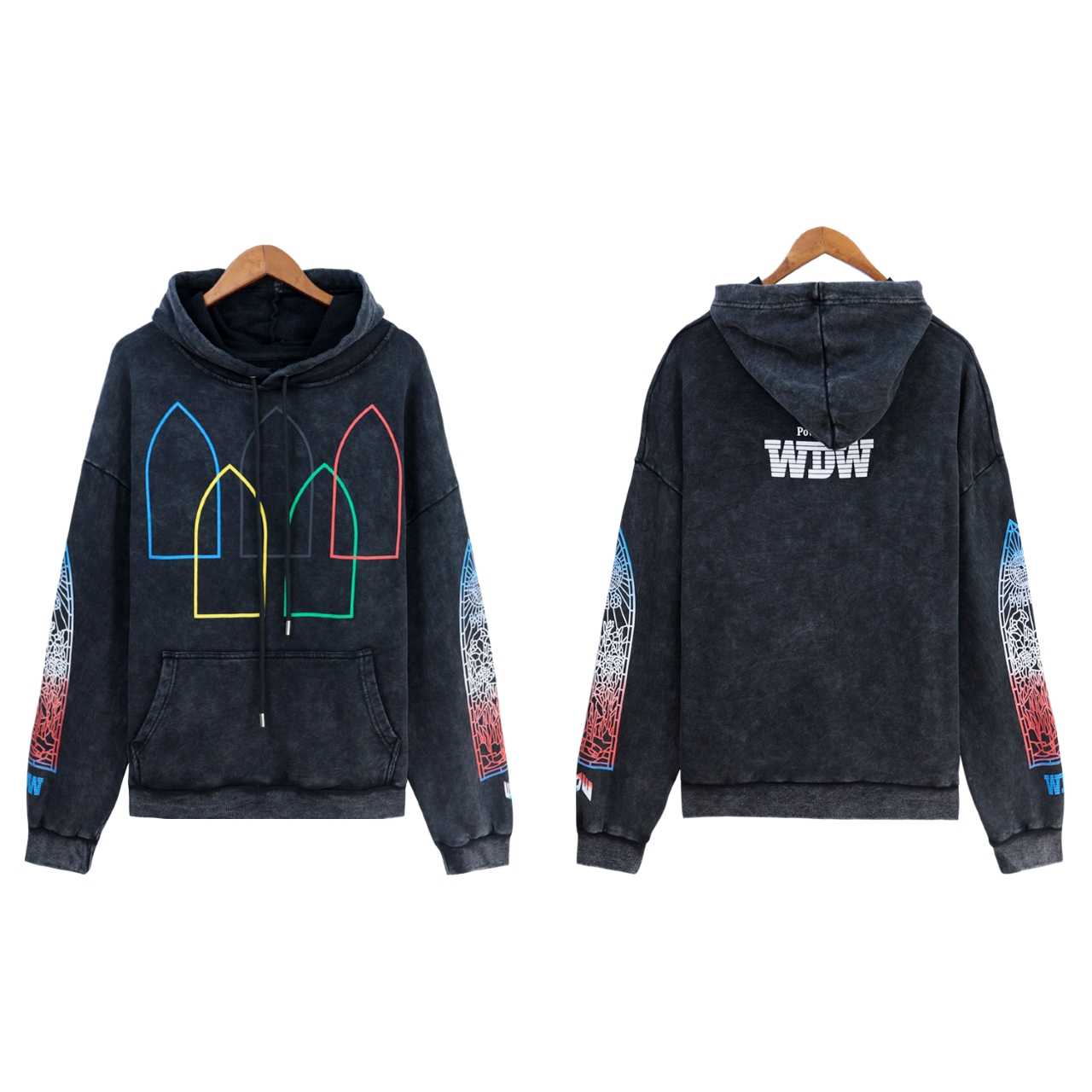 Buy Who Decides War Intertwined Windows Hoodie - DopestKickz