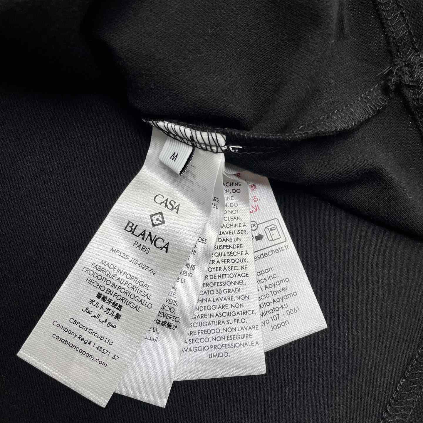 Casablanca Logo Piqué Polo Shirt   c999 - DopestKickz