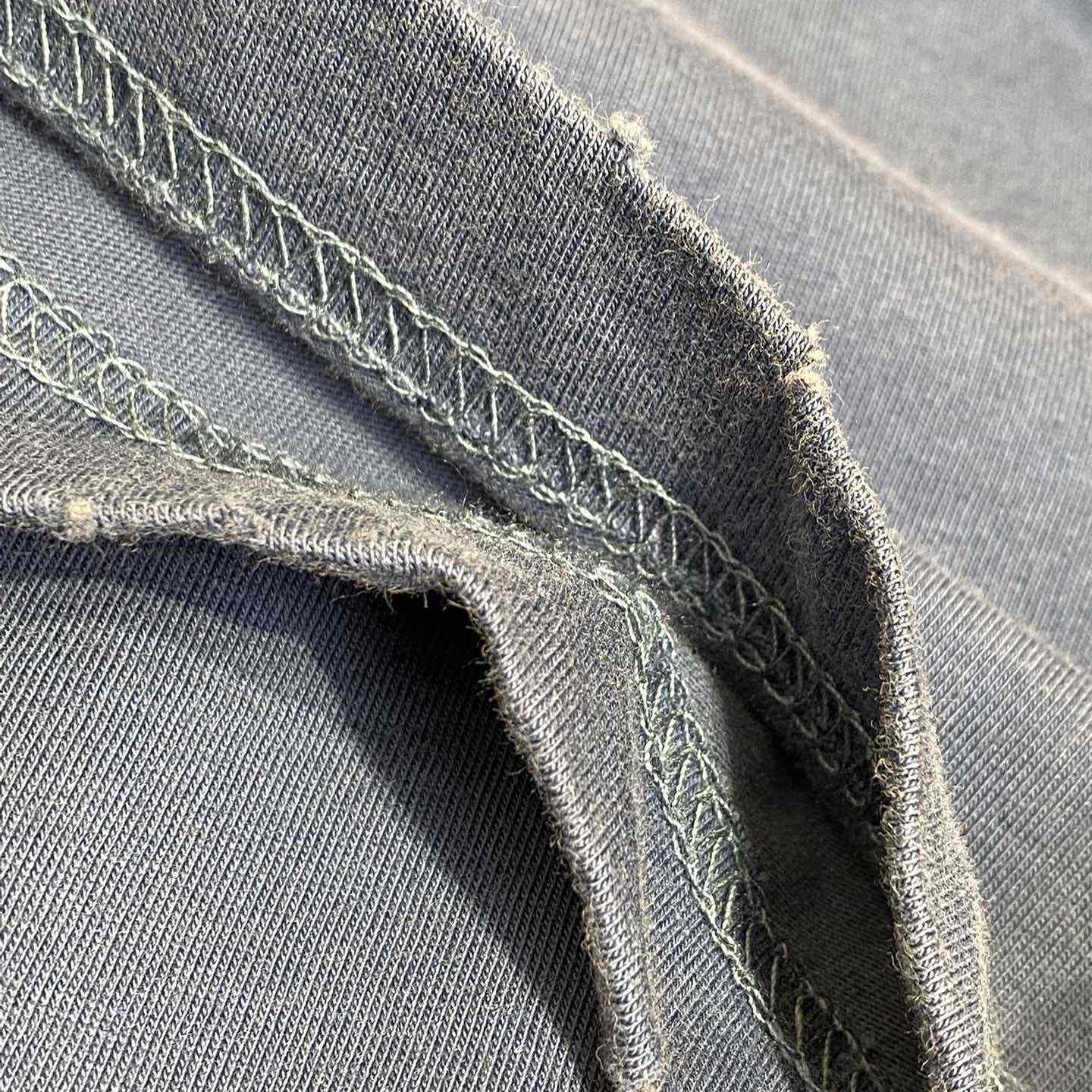 Balenciaga Men's Blue Logo T-shirt - DopestKickz