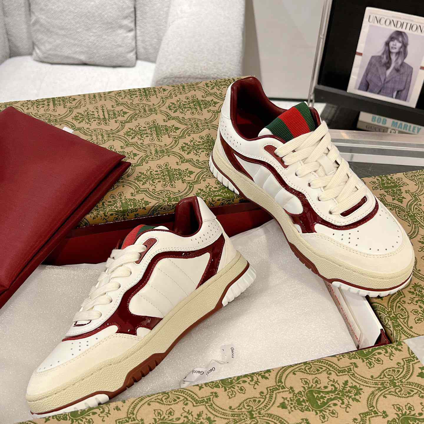 Gucci Re-web Sneaker - DopestKickz