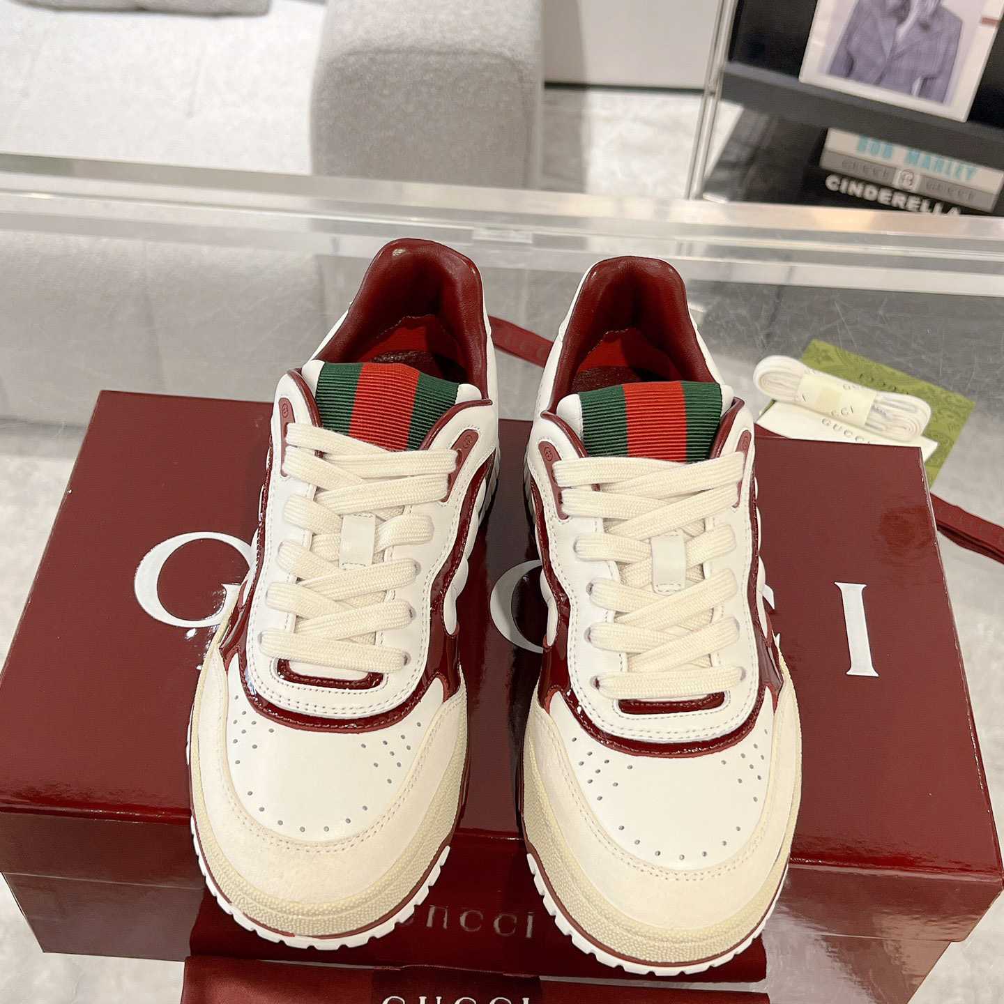 Gucci Re-web Sneaker - DopestKickz