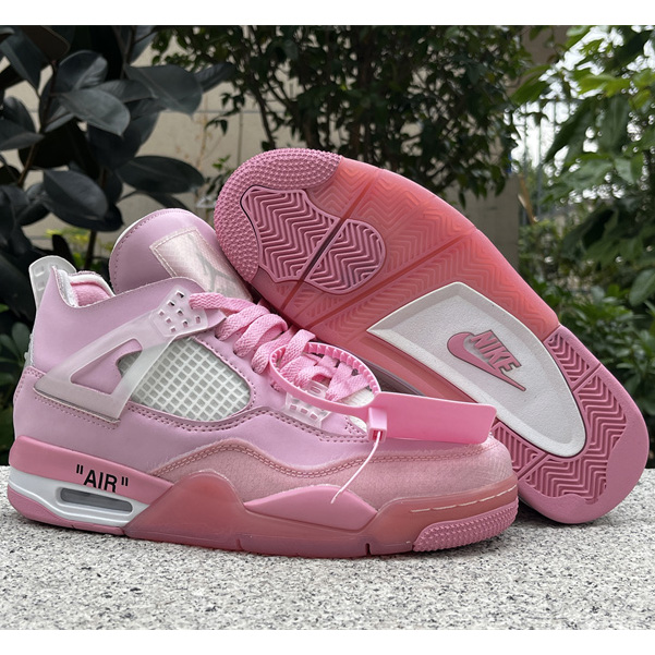 Jordan Air jordan 4 x OFF-WHITE Sneakers     CV9388-105  - DopestKickz