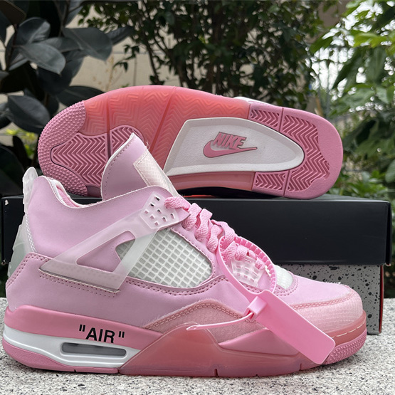 Jordan Air jordan 4 x OFF-WHITE Sneakers     CV9388-105  - DopestKickz