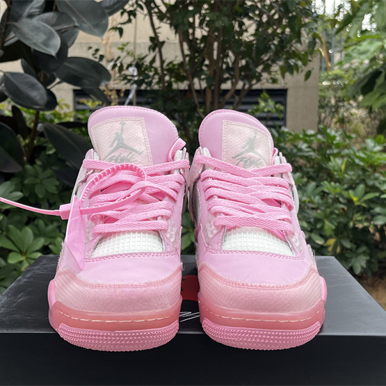 Jordan Air jordan 4 x OFF-WHITE Sneakers     CV9388-105  - DopestKickz