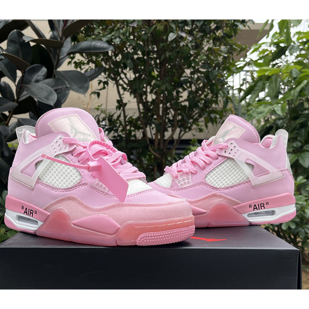 Jordan Air jordan 4 x OFF-WHITE Sneakers     CV9388-105  - DopestKickz