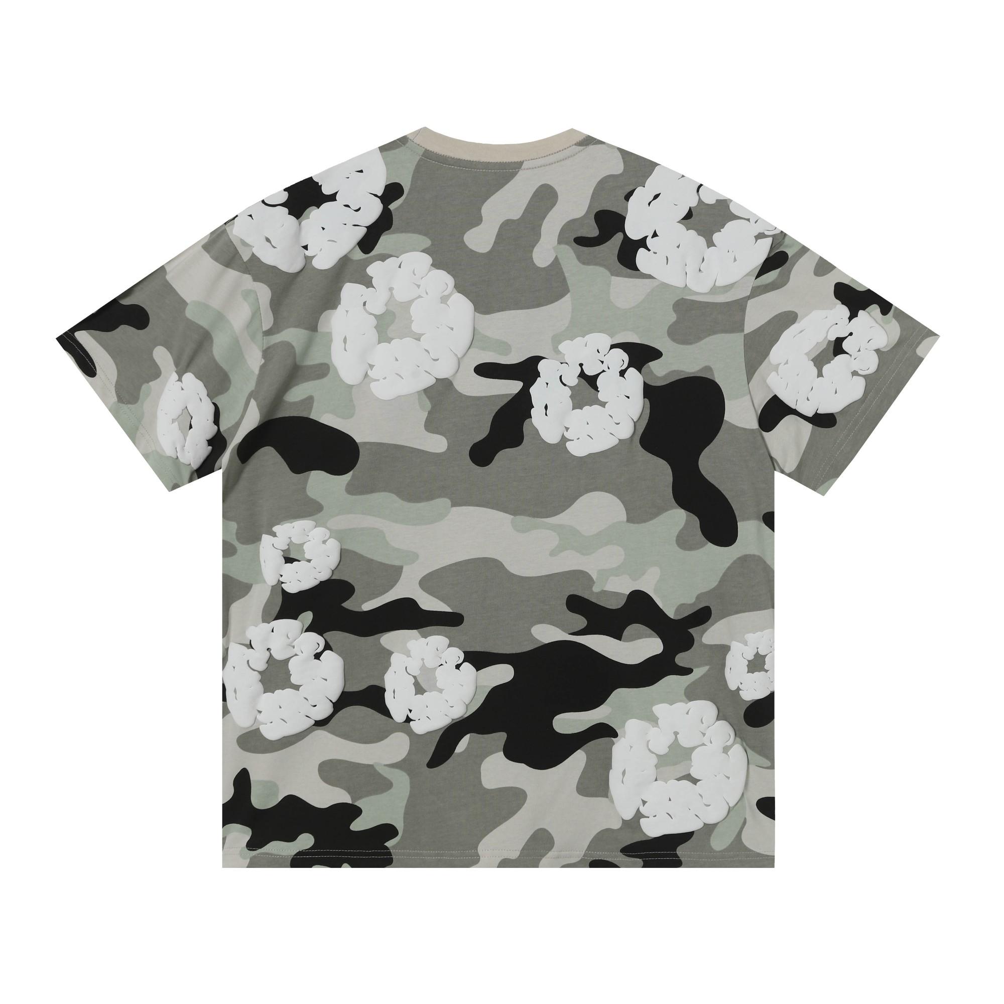 Denim Tears Camo Cotton T-shirt  - DopestKickz