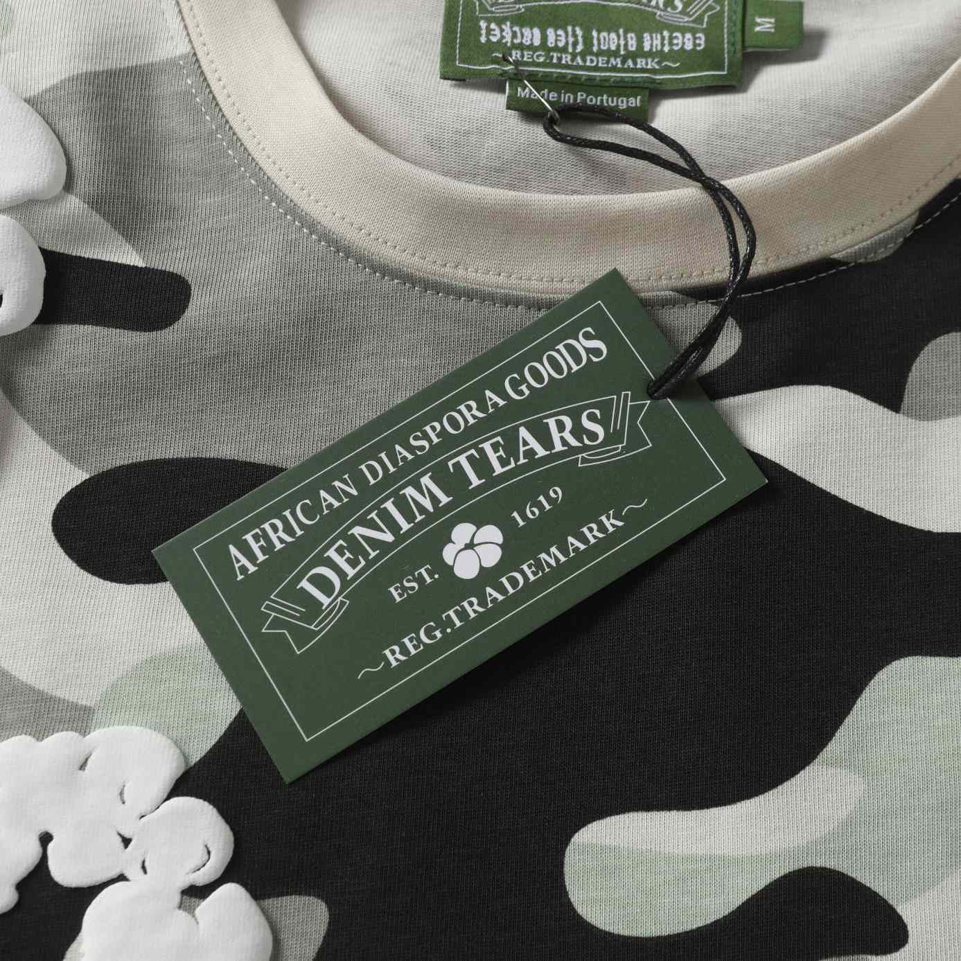 Denim Tears Camo Cotton T-shirt  - DopestKickz