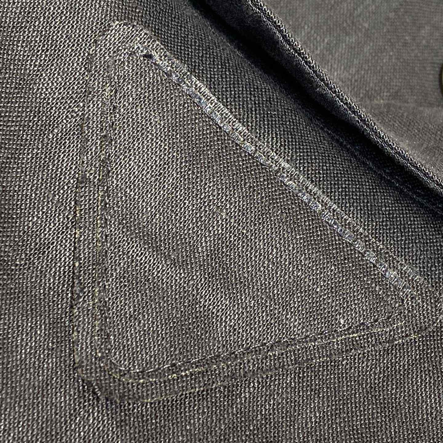 Prada Triangle-logo Cuban-collar Linen Shirt - DopestKickz