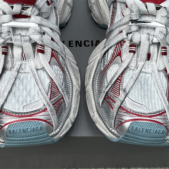 Balenciaga 3XL Extreme Laces B Sneaker In White - DopestKickz